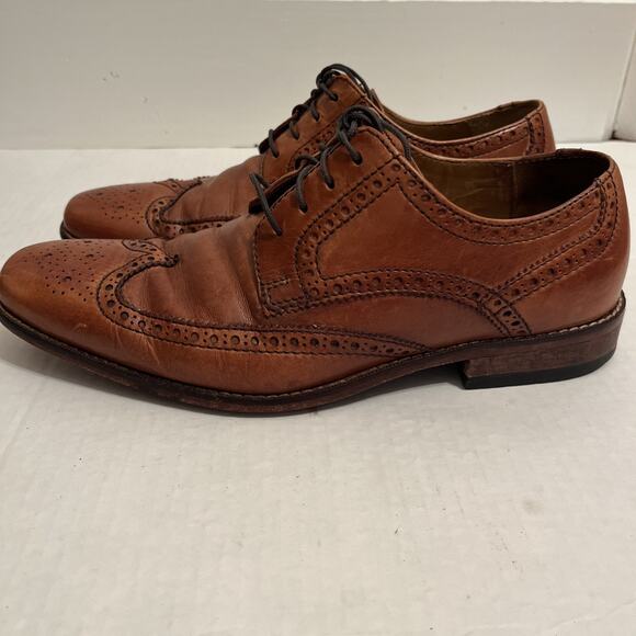 Cole Haan Giraldo Air Mens 8.5 M Wingtip Oxfords Dress Shoes Leather C09303 - Picture 6 of 13